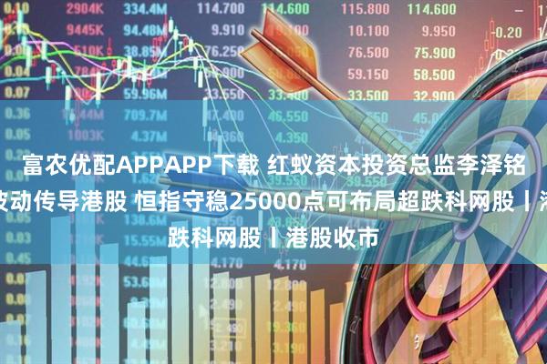 富农优配APPAPP下载 红蚁资本投资总监李泽铭：美股波动传导港股 恒指守稳25000点可布局超跌科网股丨港股收市